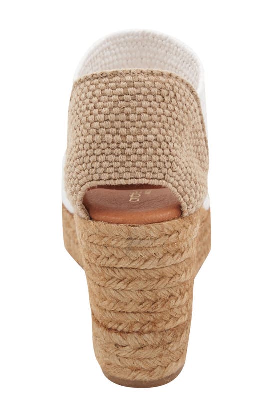 Andre Assous Pedra Espadrille Wedge In White
