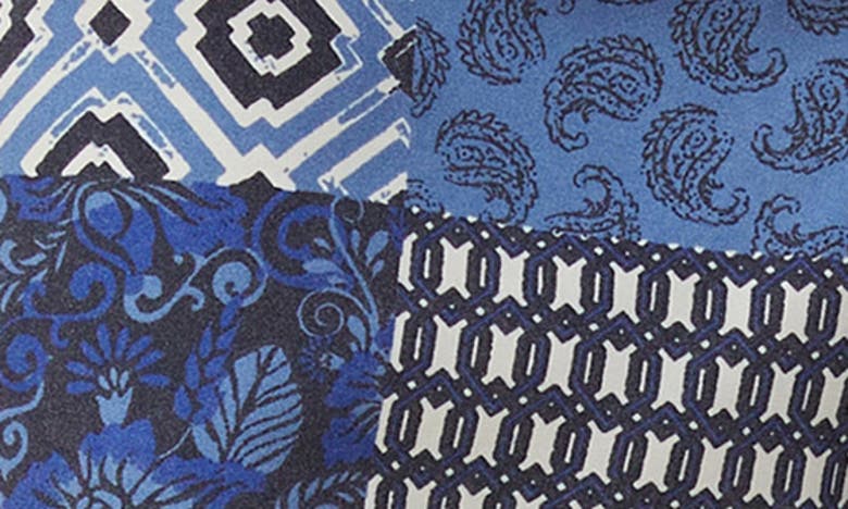 Shop Cotton On Kahuna Drawstring Shorts In Indigo Quilt