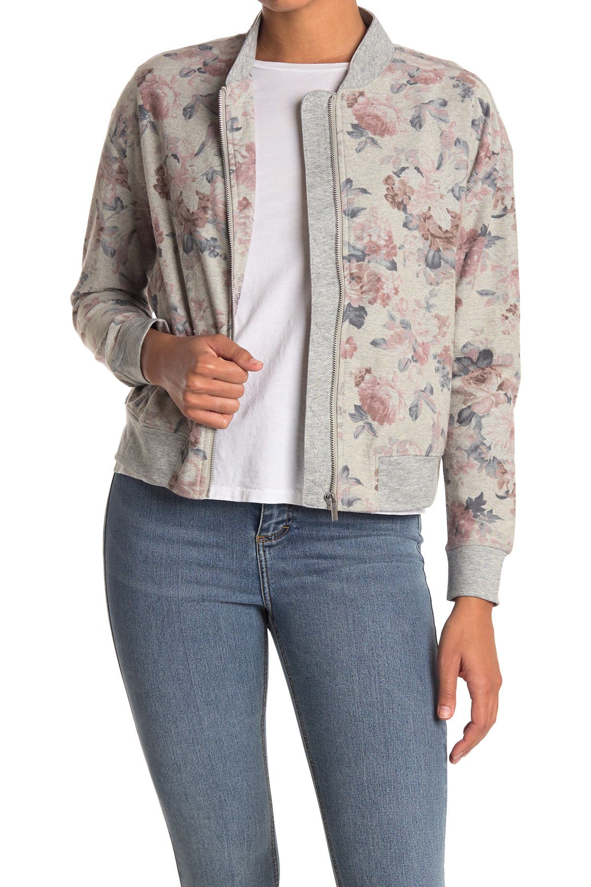 sweatshirt bomber jacket