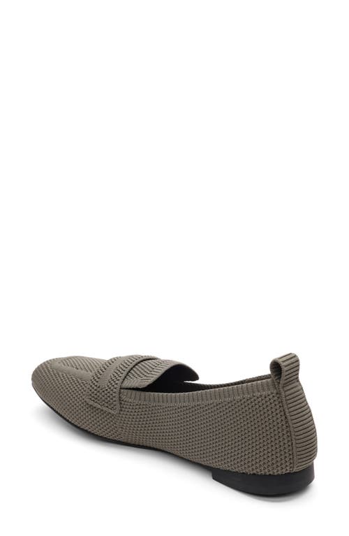 Shop Sanctuary Blast Knit Loafer In Burnt Olive