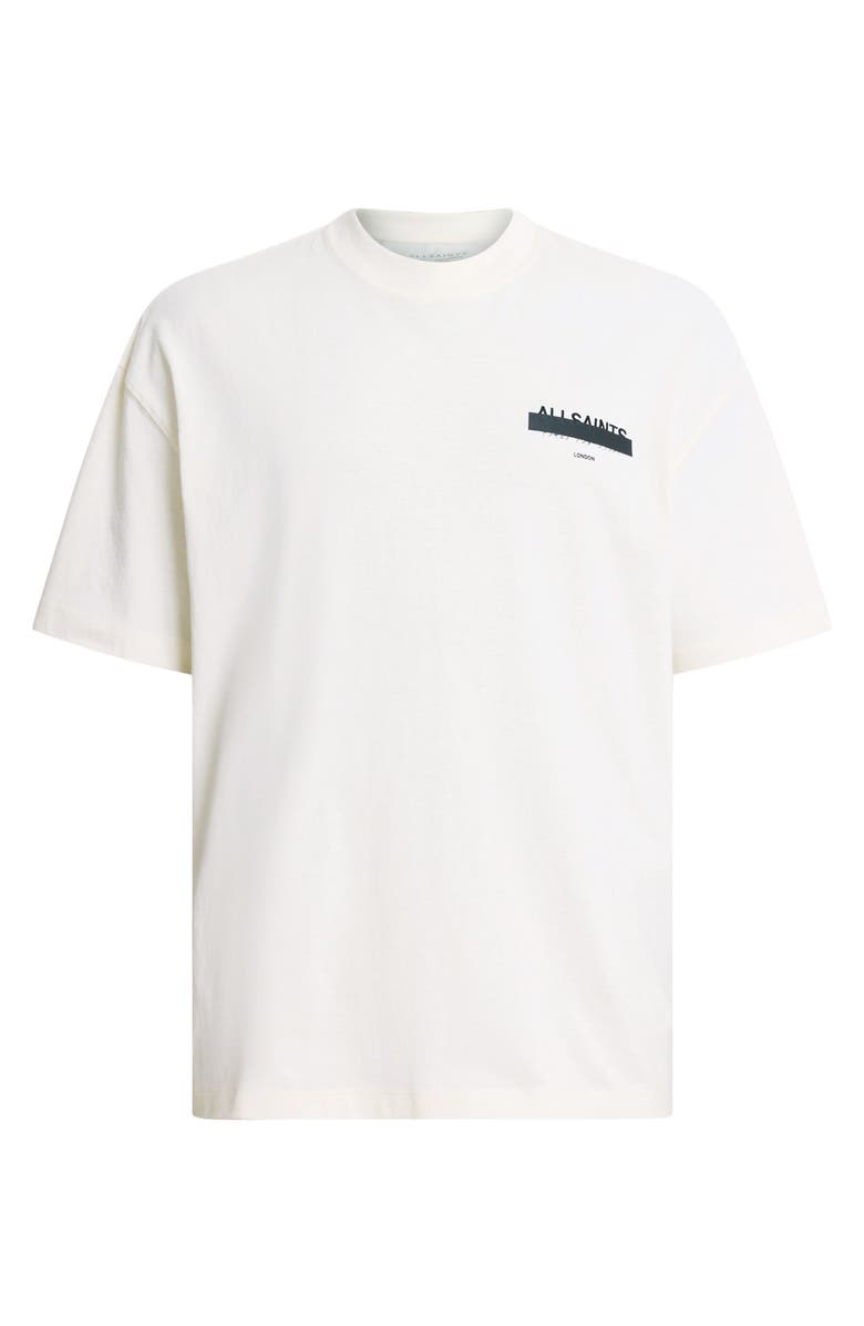 AllSaints Redact Mock Neck Graphic T-Shirt | Nordstrom