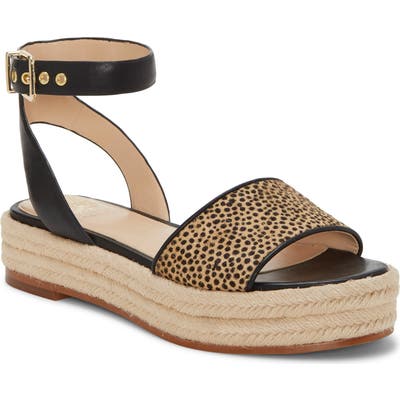 Vince Camuto Kathalia Platform Sandal- Brown