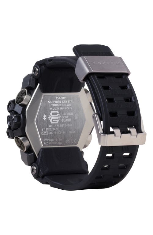 G-SHOCK G-SHOCK MASTER OF G MUDMASTER RESIN CASIO ANA-DIGI WATCH, 58.7MM