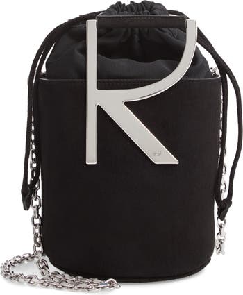 Roger Vivier Embellished Drawstring Mini Bucket Bag