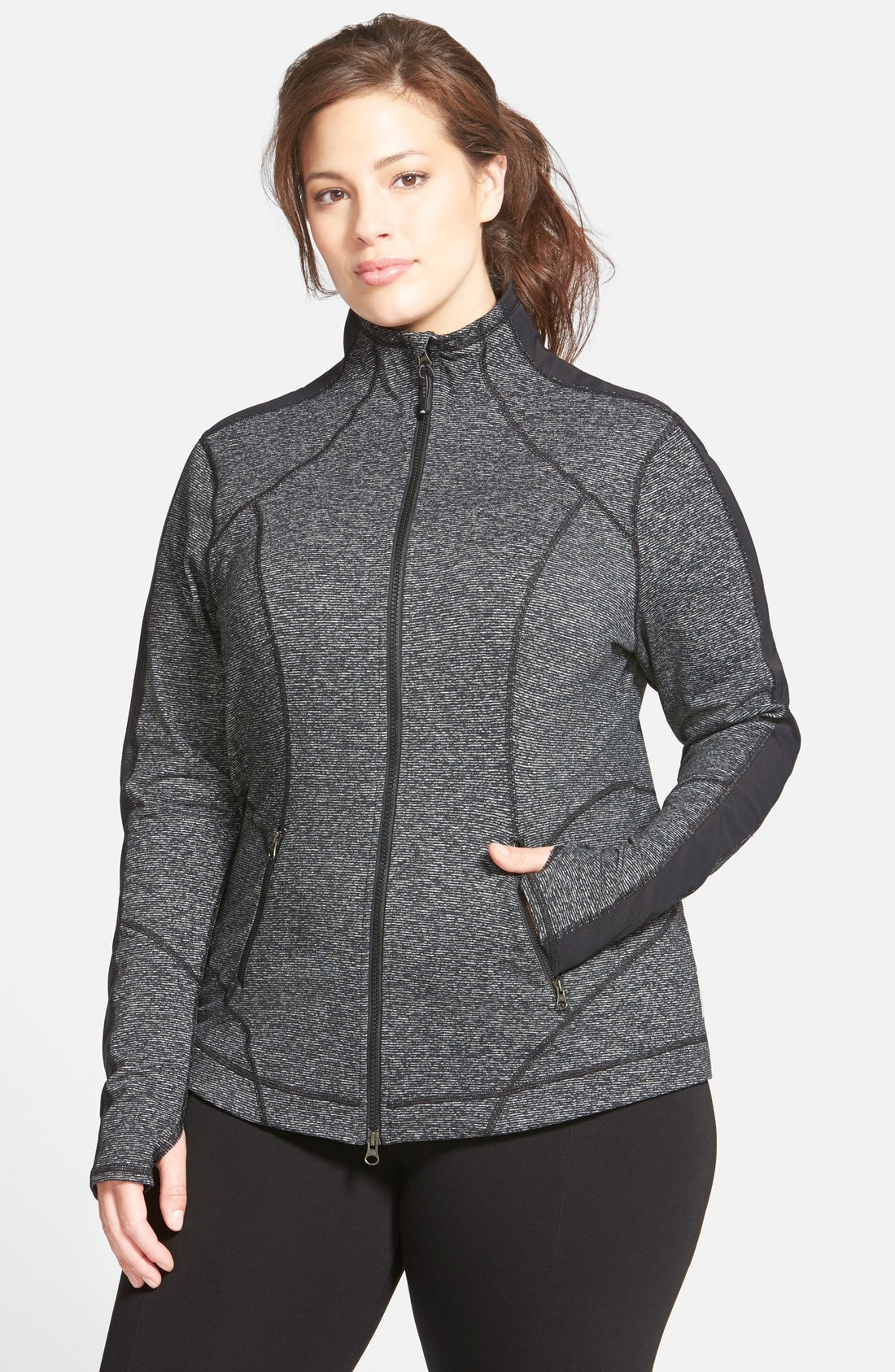 Zella 'Physique' Jacket (Plus Size) | Nordstrom