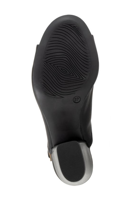 Bueno Clare Slingback Sandal In Black