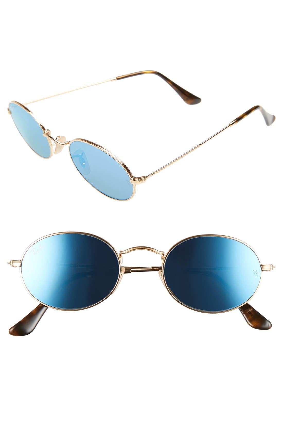 RayBan Icons 51mm Round Sunglasses Nordstrom