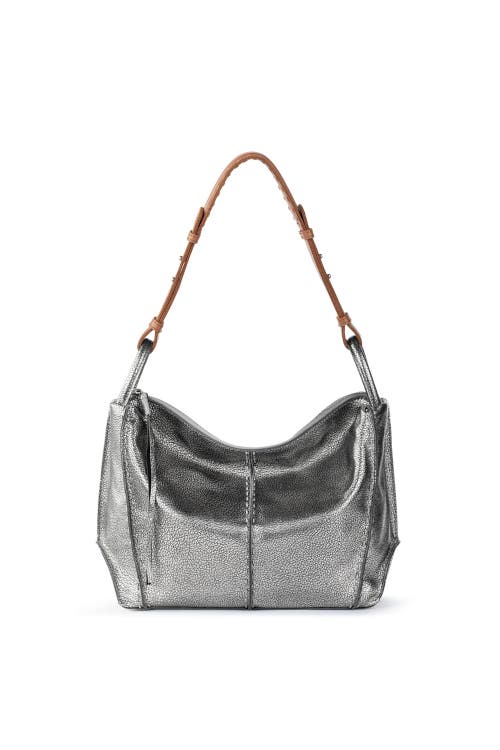 Shop The Sak Los Feliz Hobo In Dark Silver