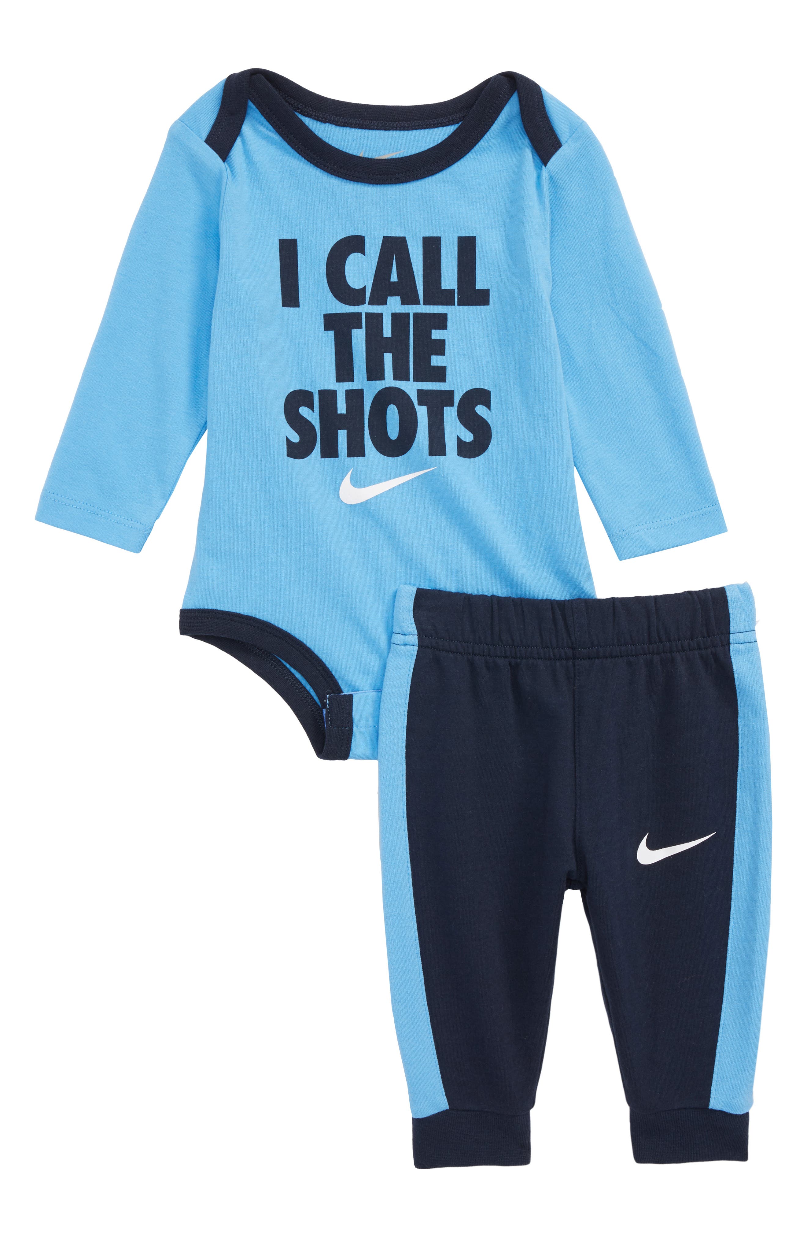 baby blue nike sweat shorts