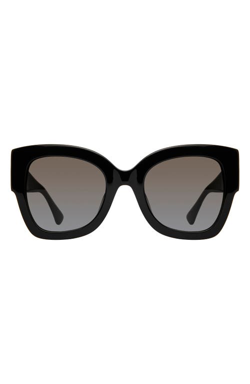 Kurt Geiger London 51mm Square Sunglasses in Z/dnublack/Gold Fl at Nordstrom