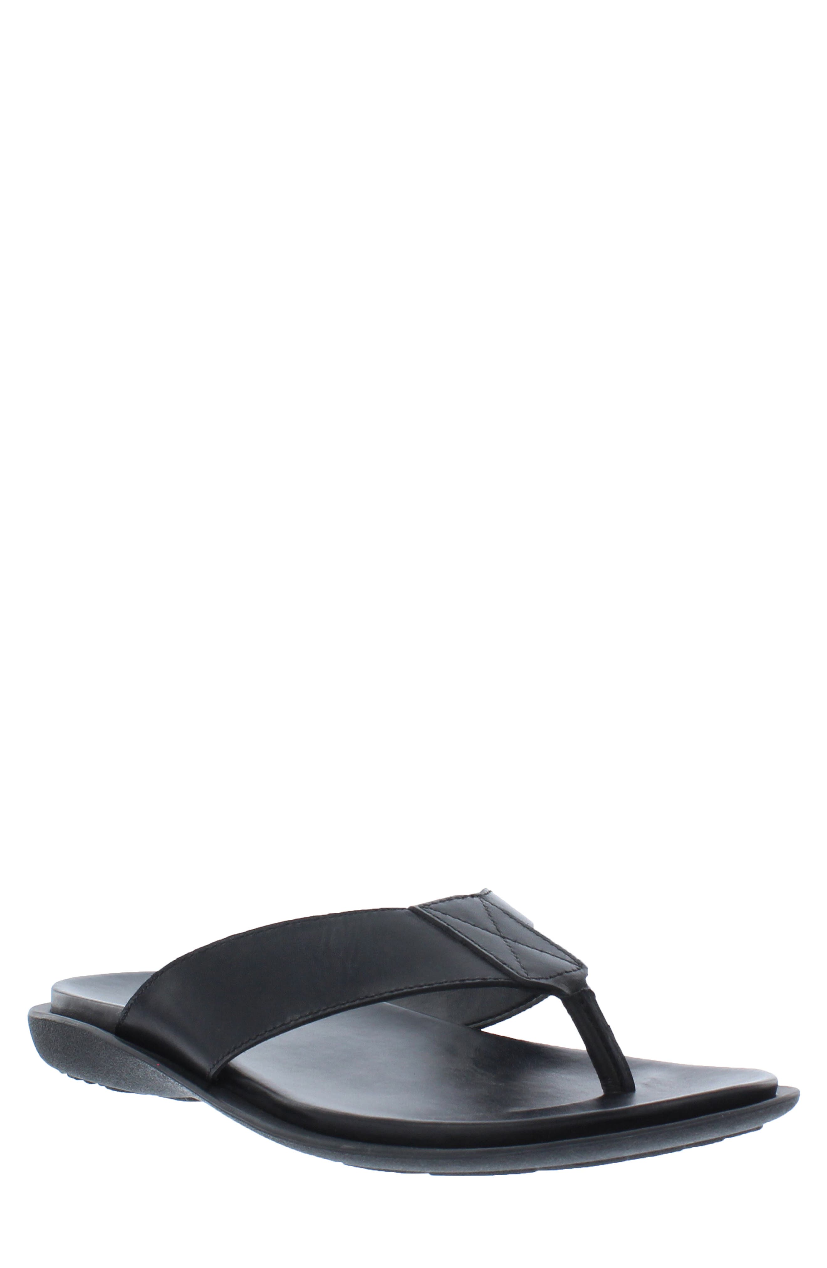 Leather (Genuine) Flip-Flops \u0026 Slides 