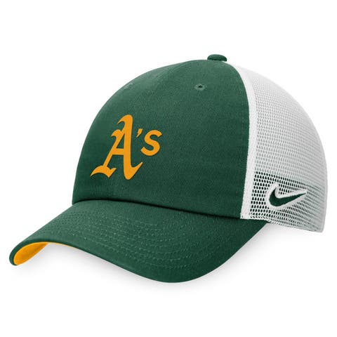 Men's New Era White/Kelly Green Oakland Athletics Swingin' A's Two-Tone  59FIFTY Fitted Hat
