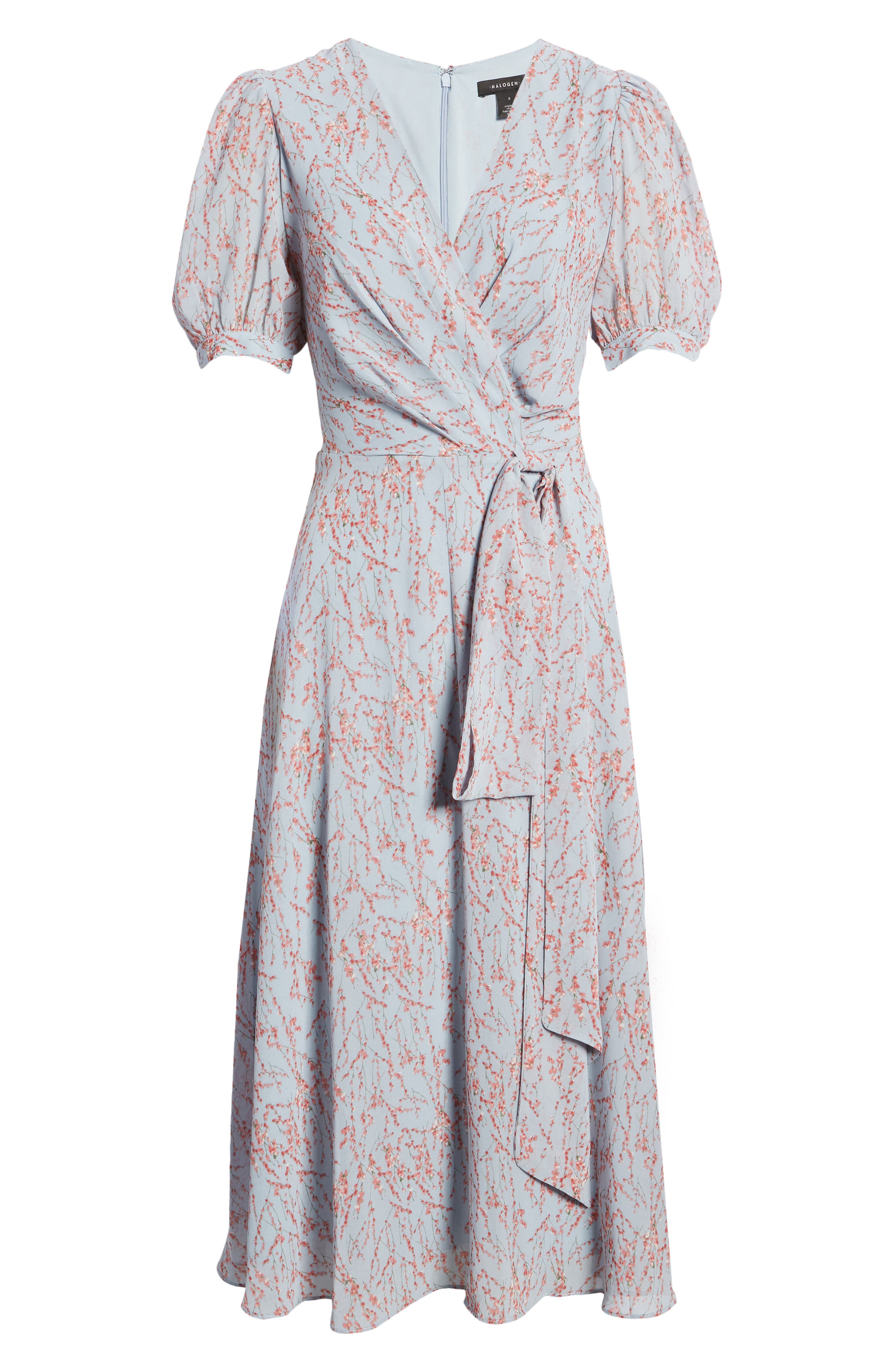 Halogen ® Puff Sleeve Midi Dress In 