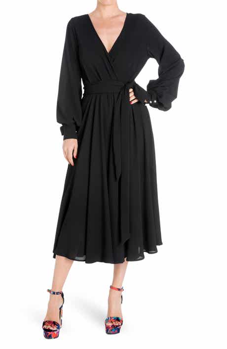 Nordstrom halogen wrap 2024 dress