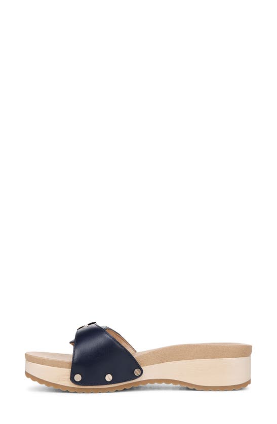 Shop Dr. Scholl's Original Too Platform Sandal In Navy