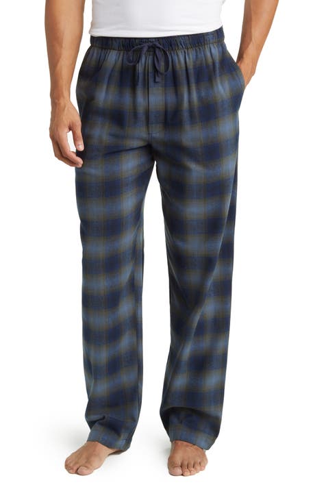 Plaid Cotton Flannel Pajama Pants