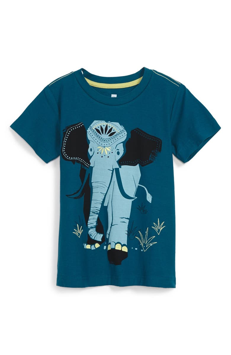 Tea Collection 'Hathi' Graphic Cotton T-Shirt (Toddler Boys & Little ...