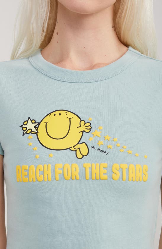 Shop Samii Ryan Reach For The Stars Graphic T-shirt In Green