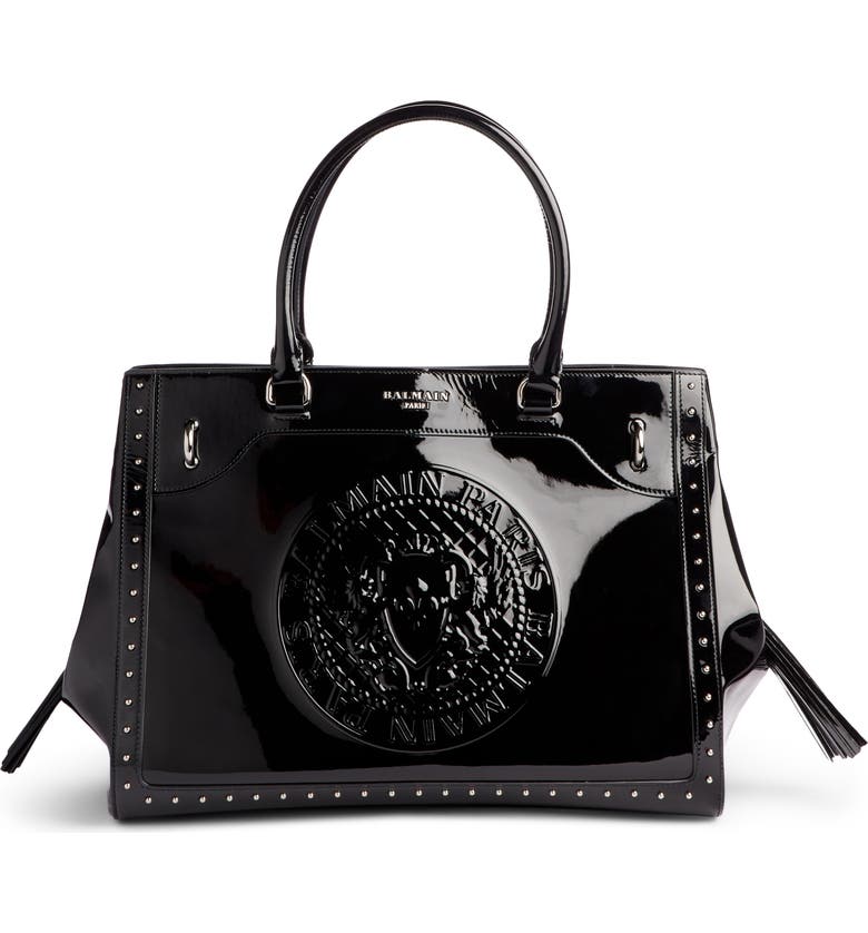 Balmain Renaissance Leather Tote Nordstrom