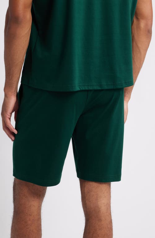 Shop Polo Ralph Lauren Mercerized Cotton Pajama Shorts<br /> In Moss