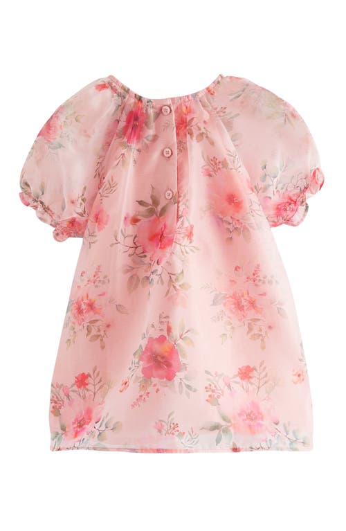 Shop Next Kids' Organza Dress In Pink