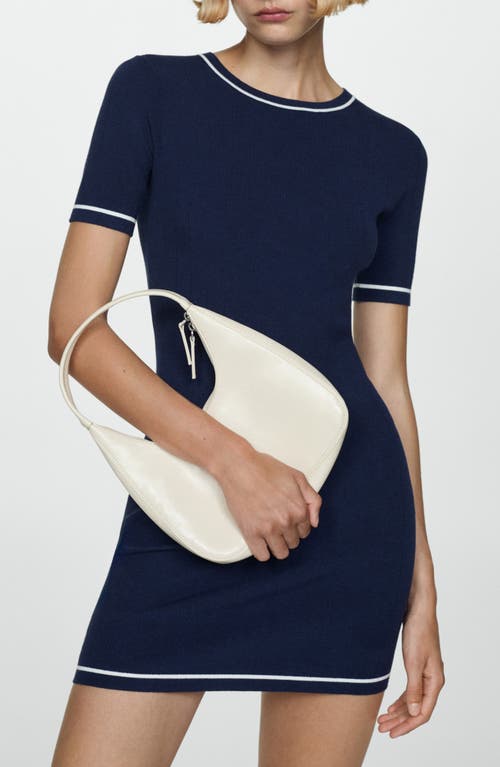 Mango Robe In Dark Navy
