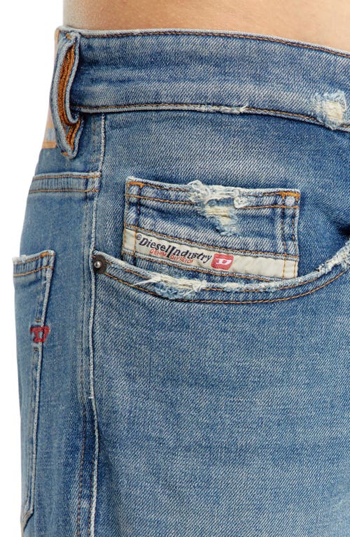 Shop Diesel ® 1998 D-buck Distressed Bootcut Jeans In Denim