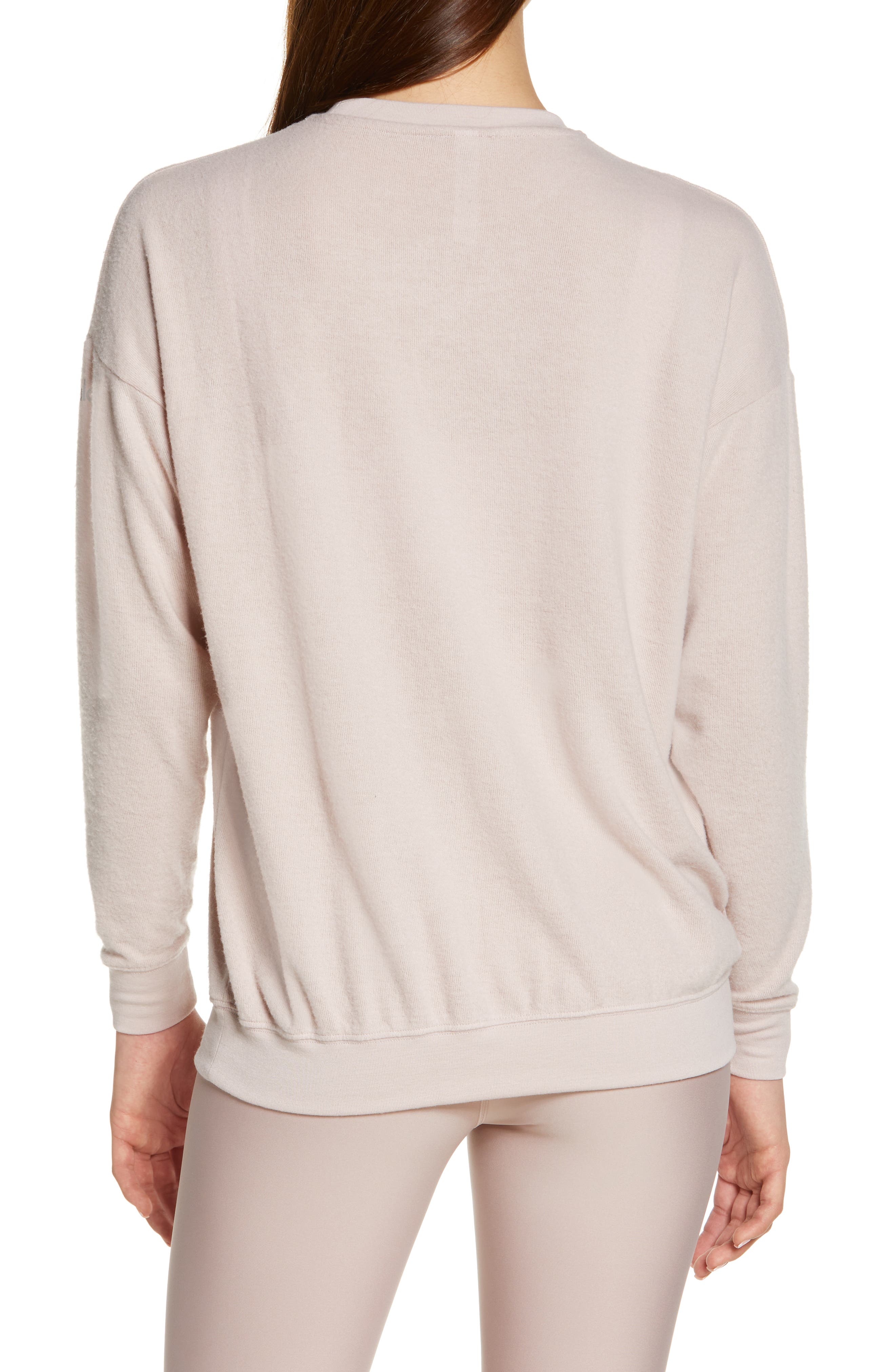 alo pink sweatshirt