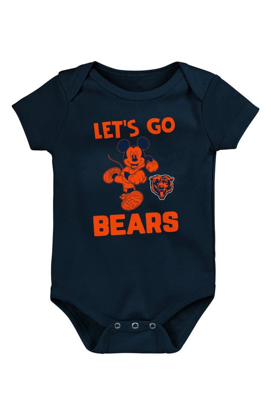 NFL X DISNEY MICKEY MOUSE COUNTDOWN CHICAGO BEARS COTTON BODYSUIT