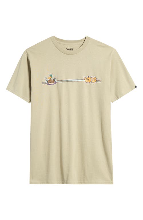 VANS VANS MALLARD COTTON GRAPHIC T-SHIRT 