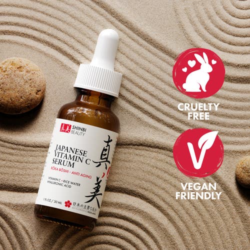 Shinbi Beauty Japanese Vitamin C Serum In Clear