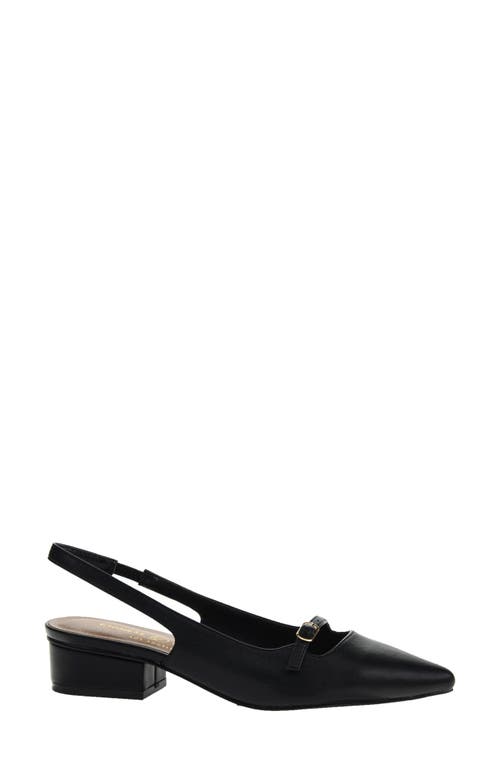 Chinese Laundry Maude Slingback Pointed Toe Pump In Black