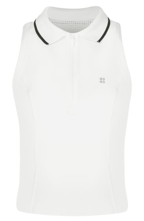 Shop Sweaty Betty Power Tennis Tank Top In White