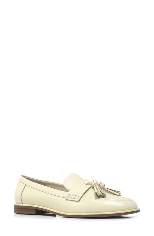 Kenneth Cole Lyra Tassel Loafer In Lambs Wool Leather