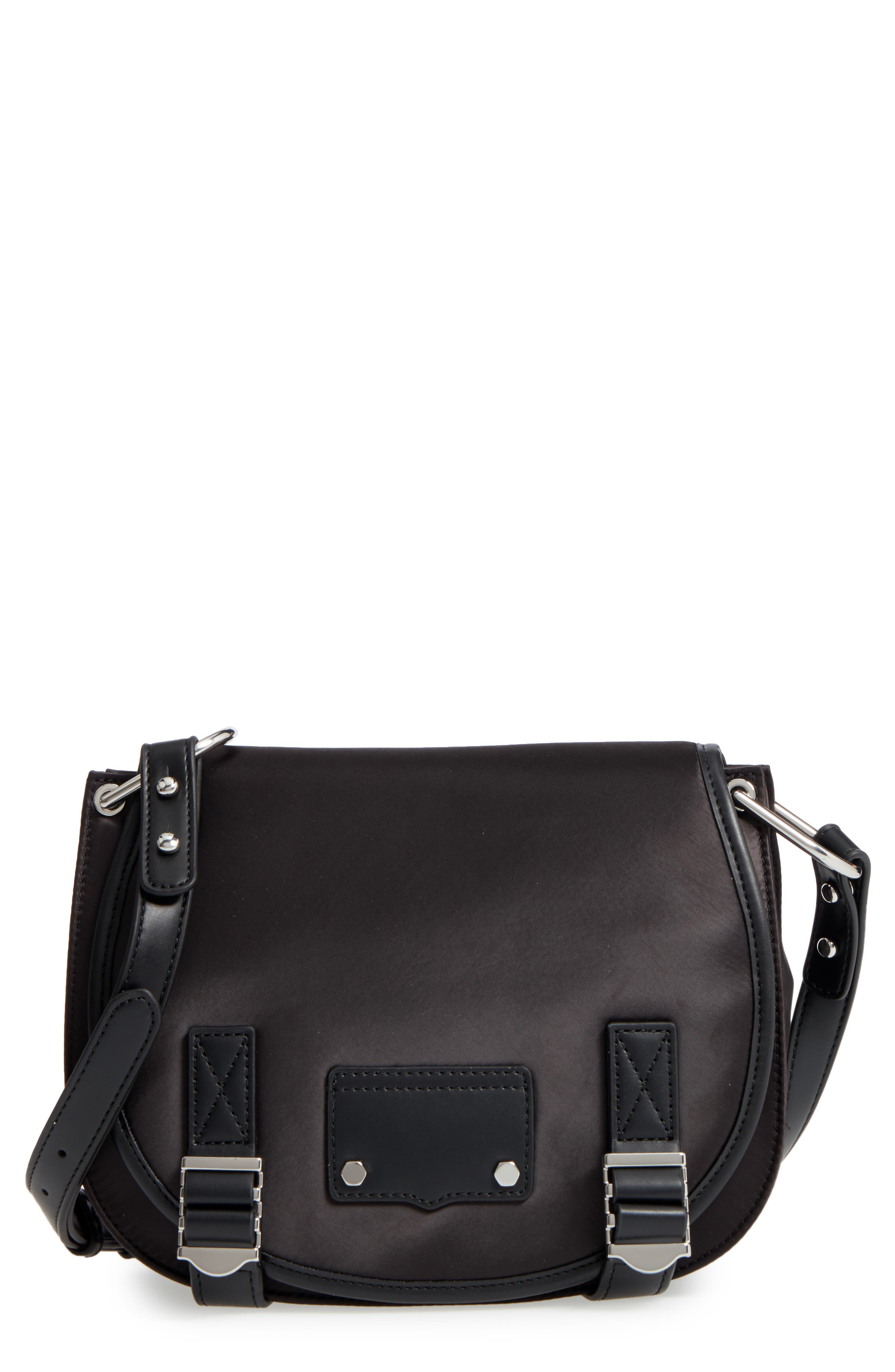 Rebecca Minkoff Military Satin Nylon Saddle Bag Nordstrom