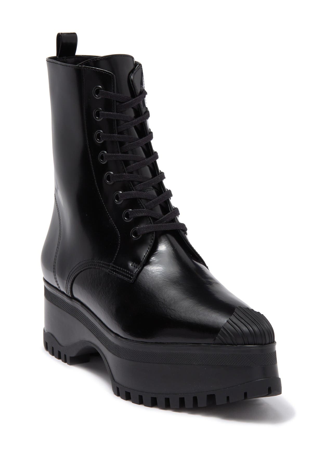 schutz combat boot lace up
