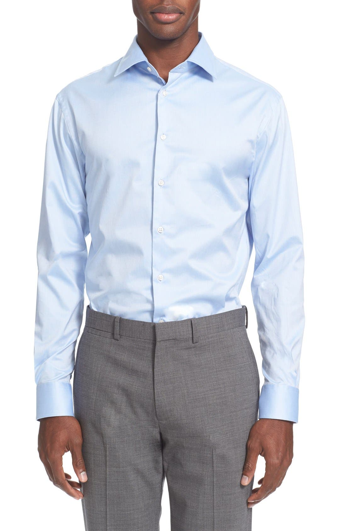 armani collezioni slim fit shirt
