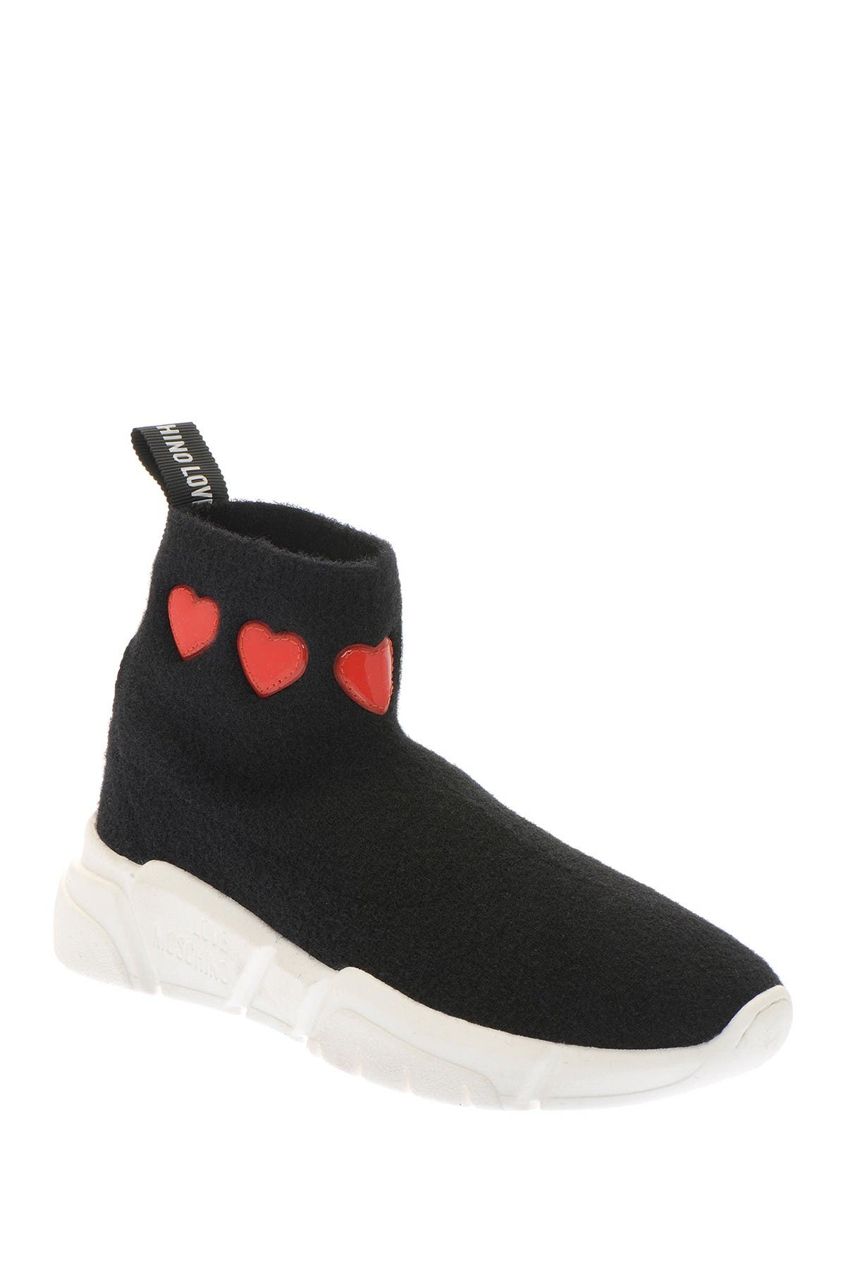 LOVE Moschino | Heart Sock Sneaker 