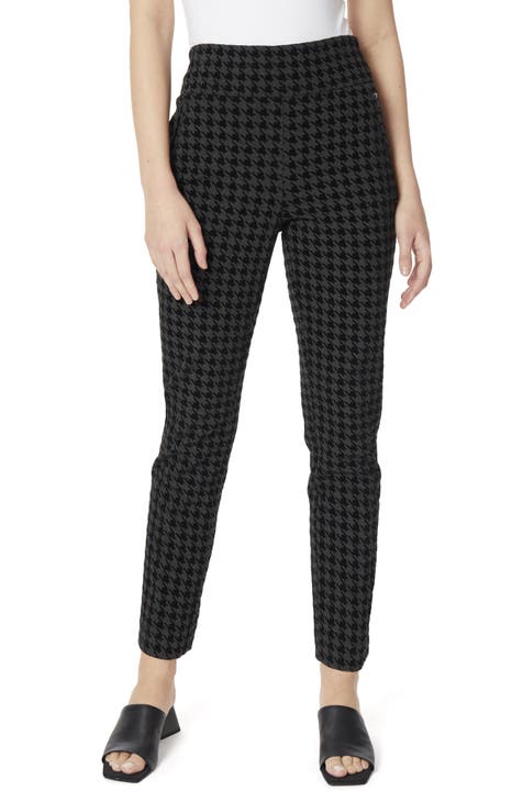 Jones New York Black Leggings Straight Leg Jones New York Black Leggings  Pull-On Dress Pants