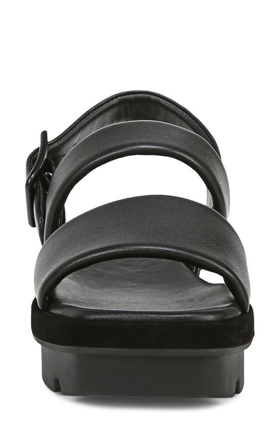 Shop Vince Bowie Lug Sandal In Black