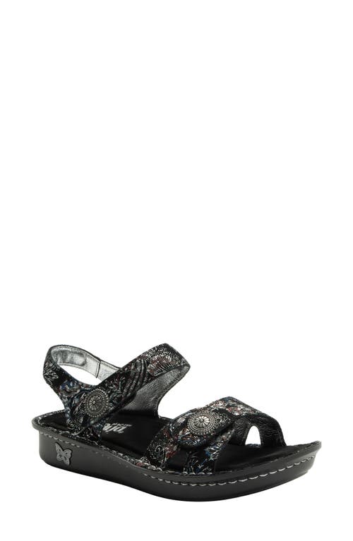 Vienna Sandal in Silver Hour