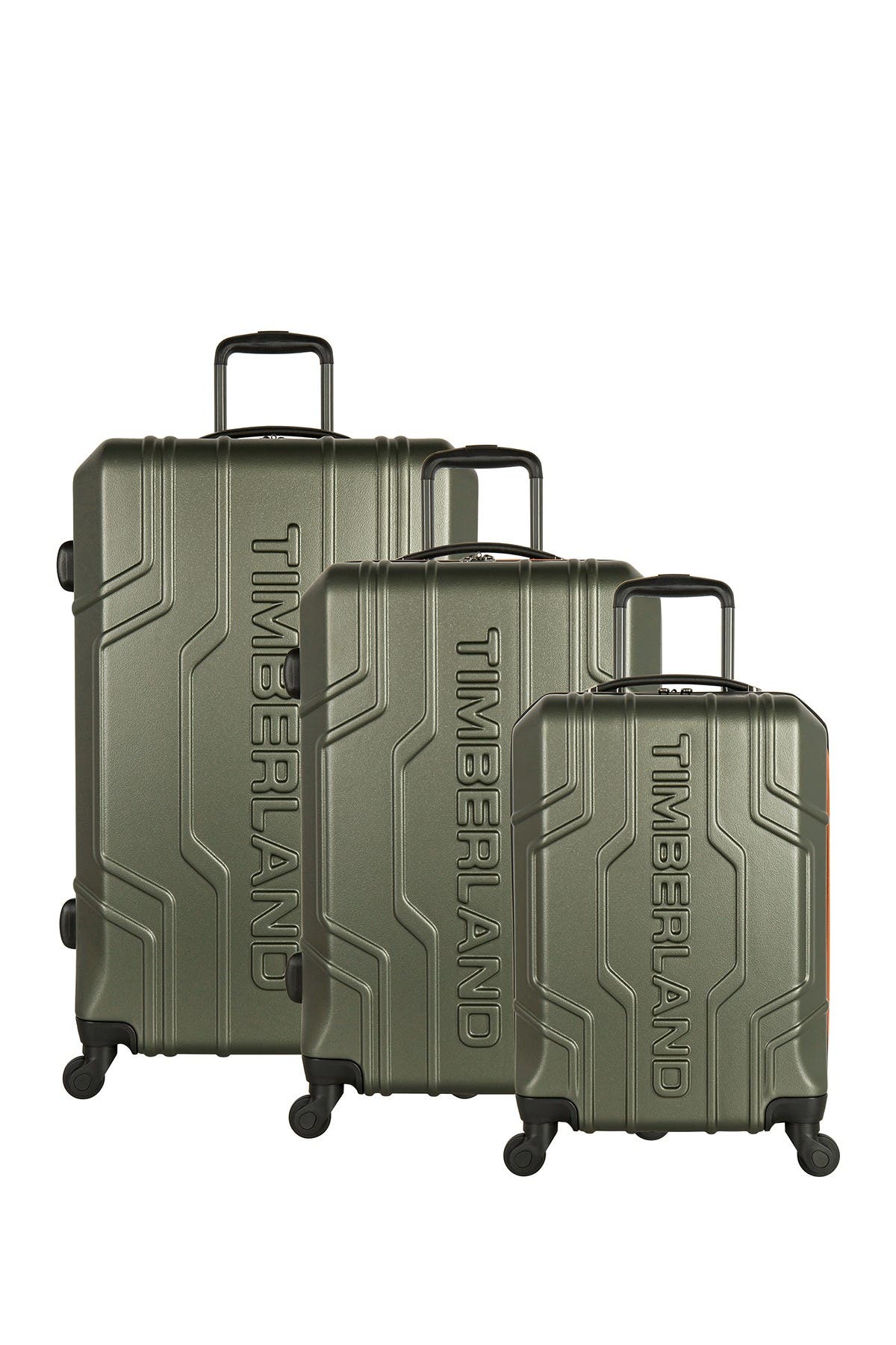 3 piece hardside spinner luggage set