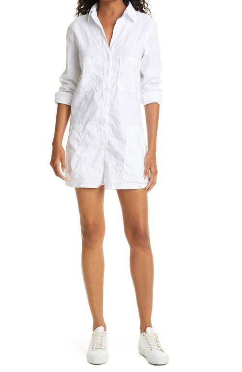 Frank & Eileen Ireland Playsuit in White
