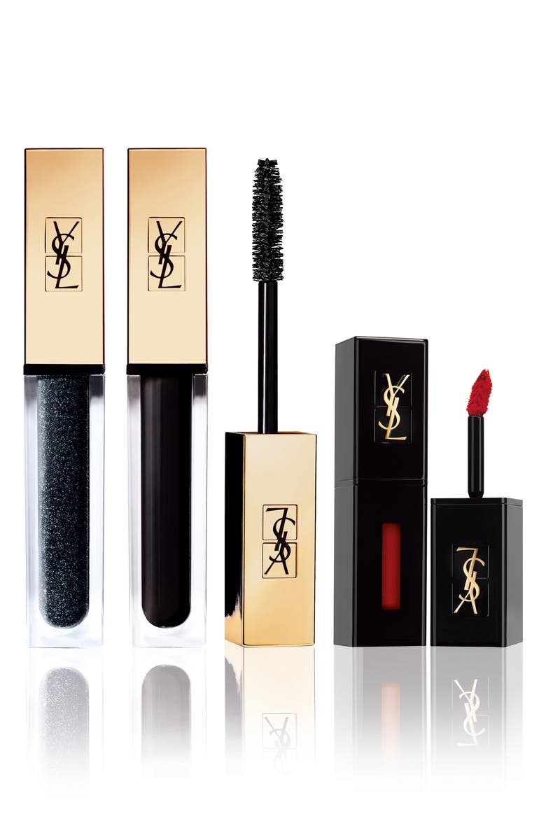 YVES SAINT LAURENT Vinyl Mascara & Lip Set, Main, color, 000