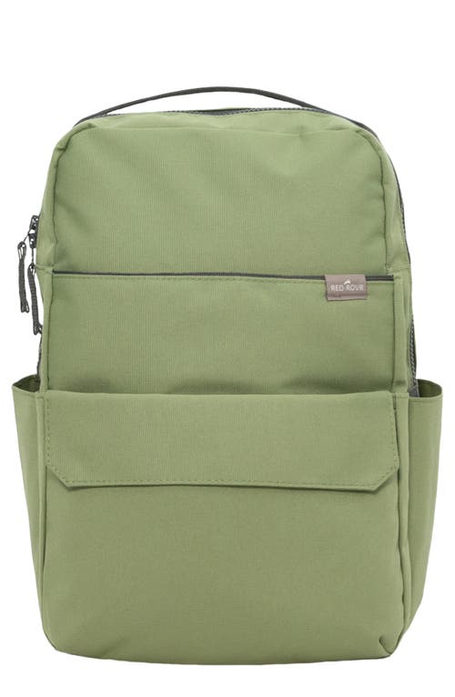 RED ROVR Roo Diaper Backpack in Moss at Nordstrom
