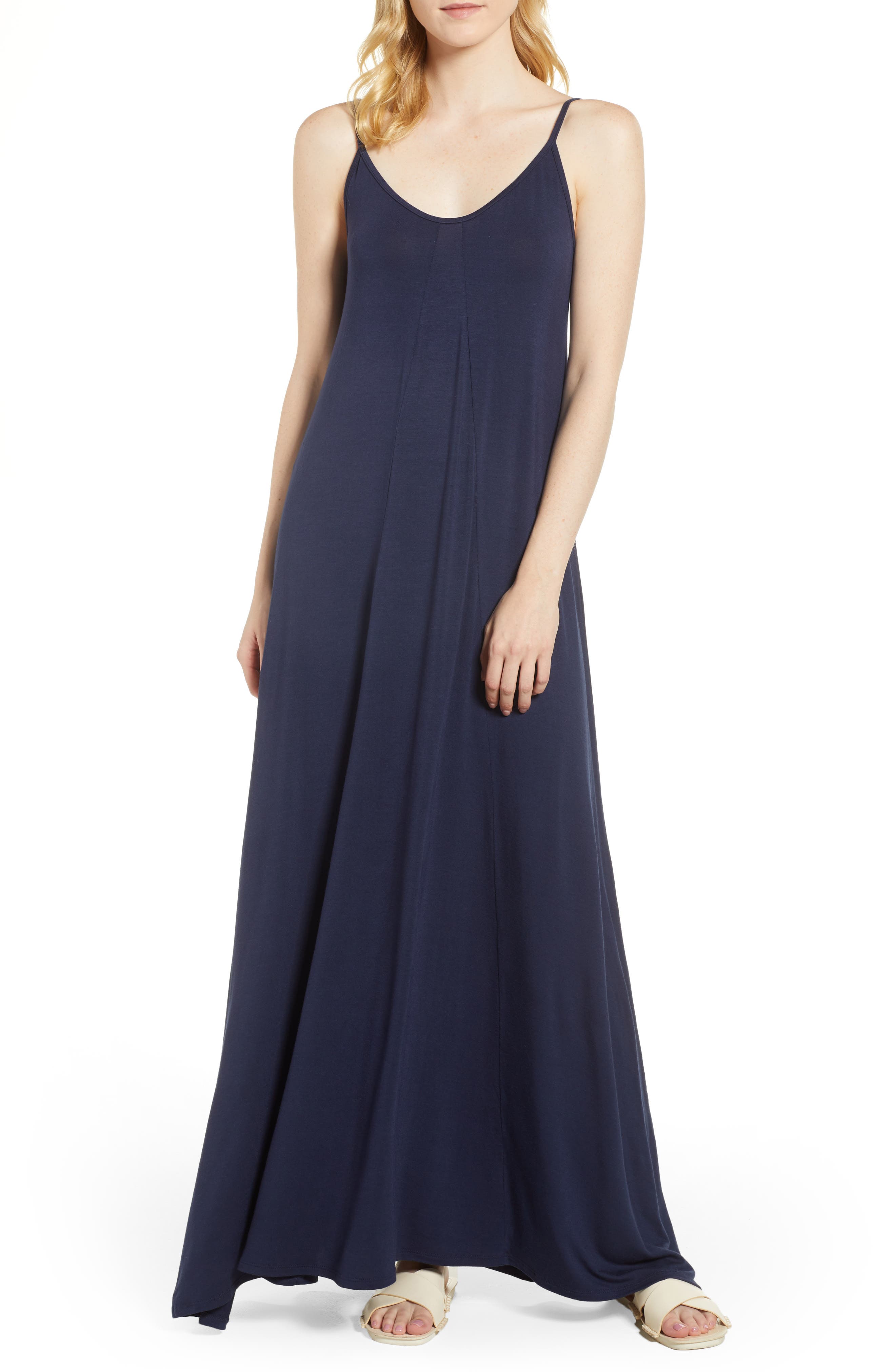 Loveappella Maxi Dress in Midnight Blue Cover