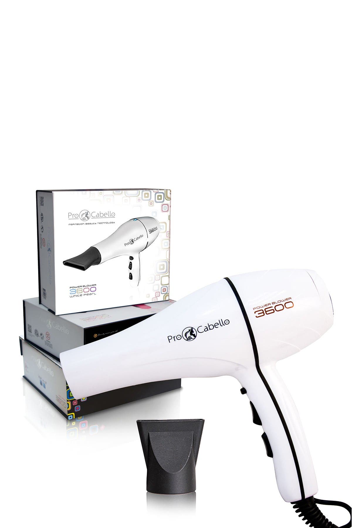 procabello white tourmaline pro blow dryer