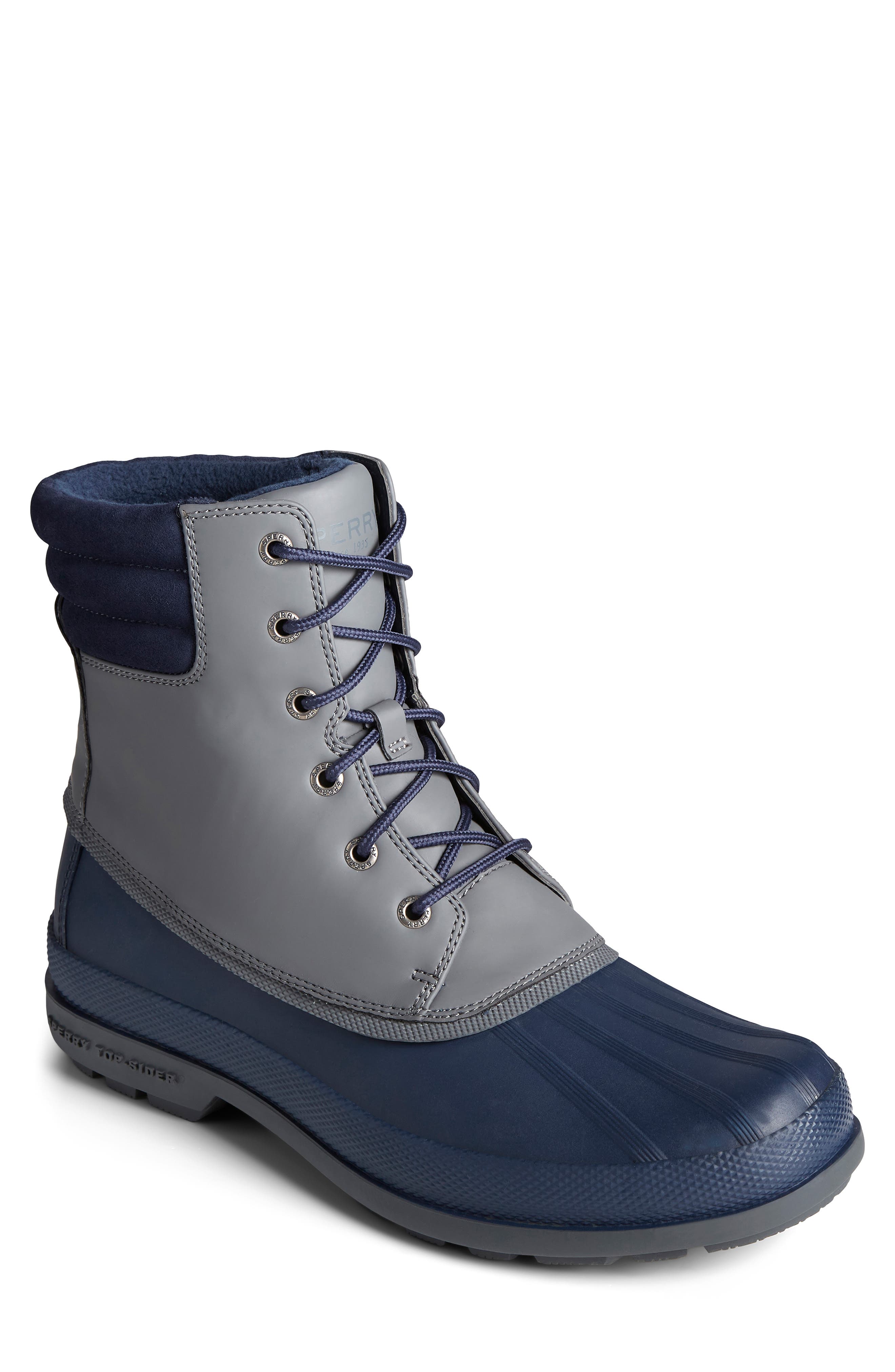 mens blue winter boots