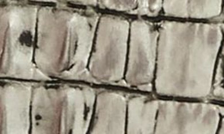 Shop Brahmin Veronica Melbourne Croc Embossed Leather Envelope Wallet In Fairest Grey