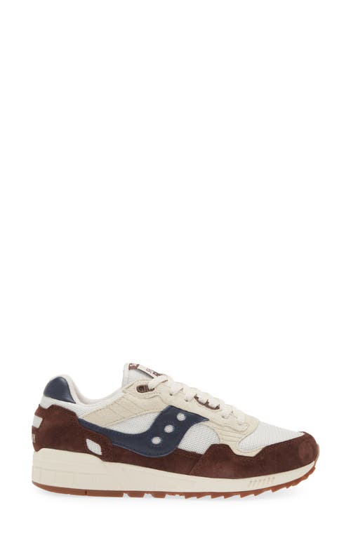 Saucony Shadow 5000 Sneaker In Moon/chocolate